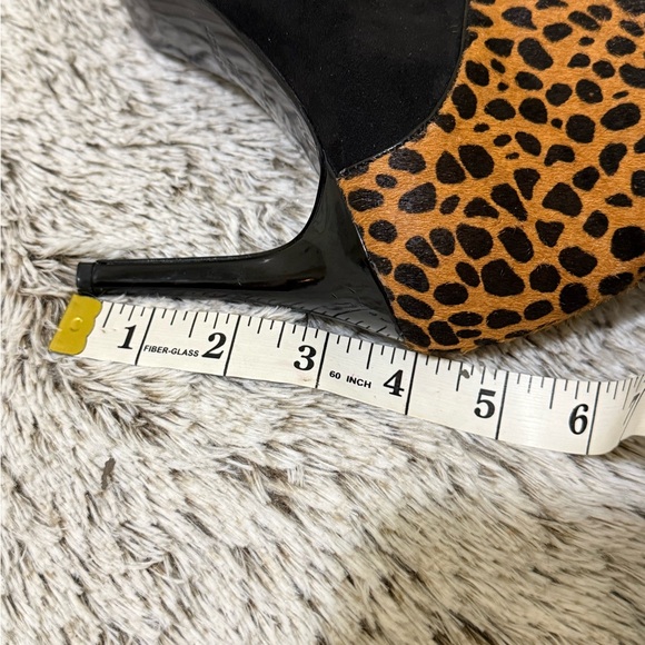 Nine West Black and Leopard Ankle Booties - Picture 8 of 8